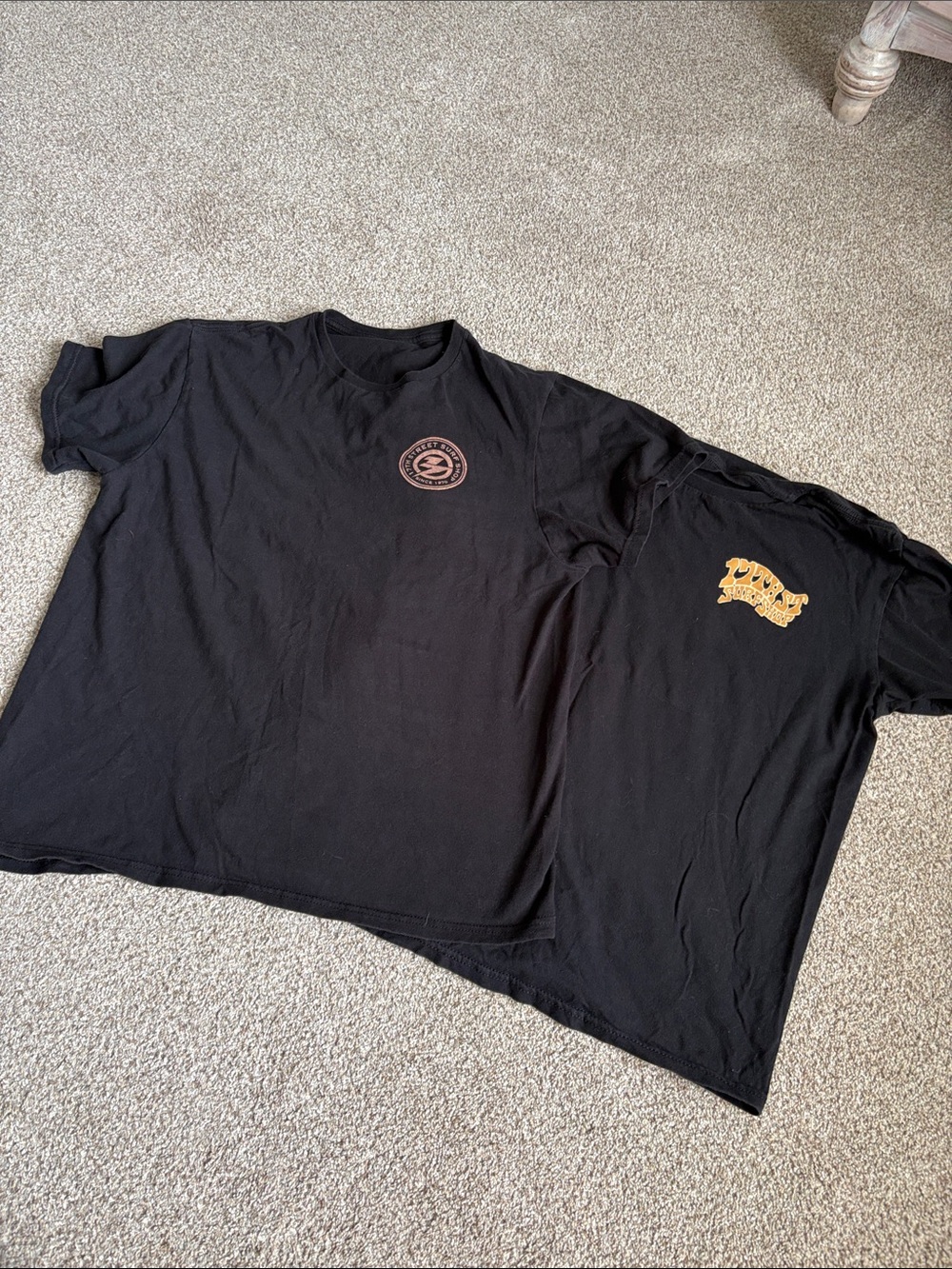 Two 17th street surf shop t-shirts